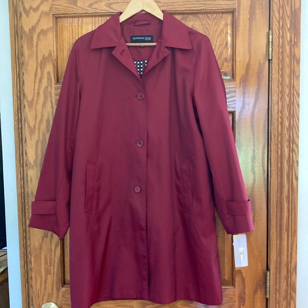 NWT Kenneth Cole Ladies Coat Size L